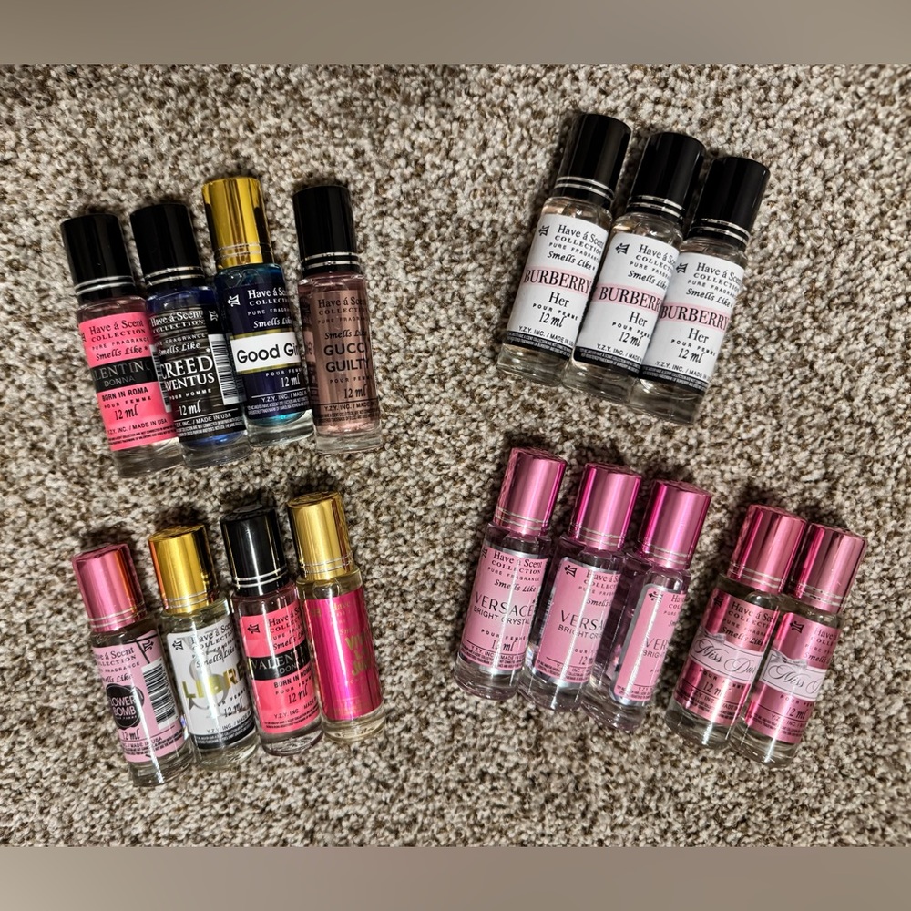 Have a Scent Roll On Oil Perfume/Cologne Collection (price is for 1 $14) 12mL